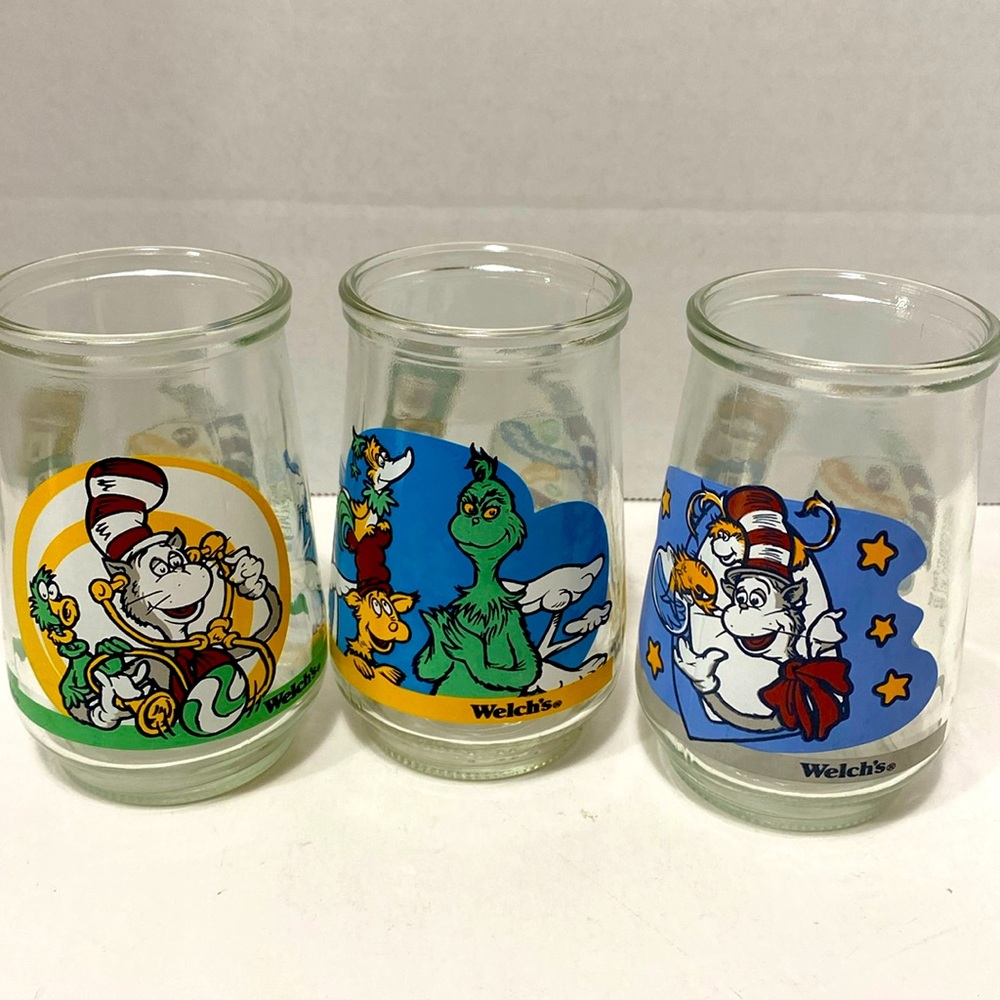 WELCH’S DR SEUSS JELLY JARS